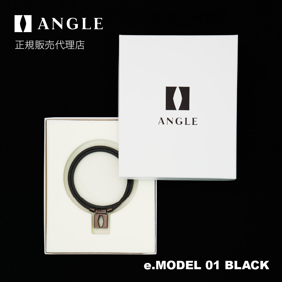 磁気ネックレス ANGLE e.MODEL 01 ブラック