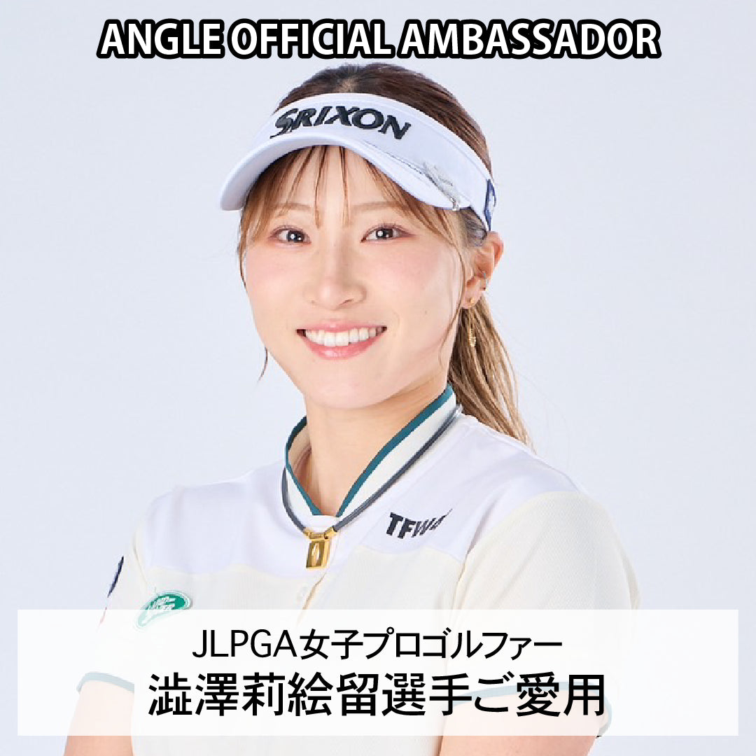 磁気ネックレス ANGLE e.MODEL 01 ピュアゴールド(24金 Plating)