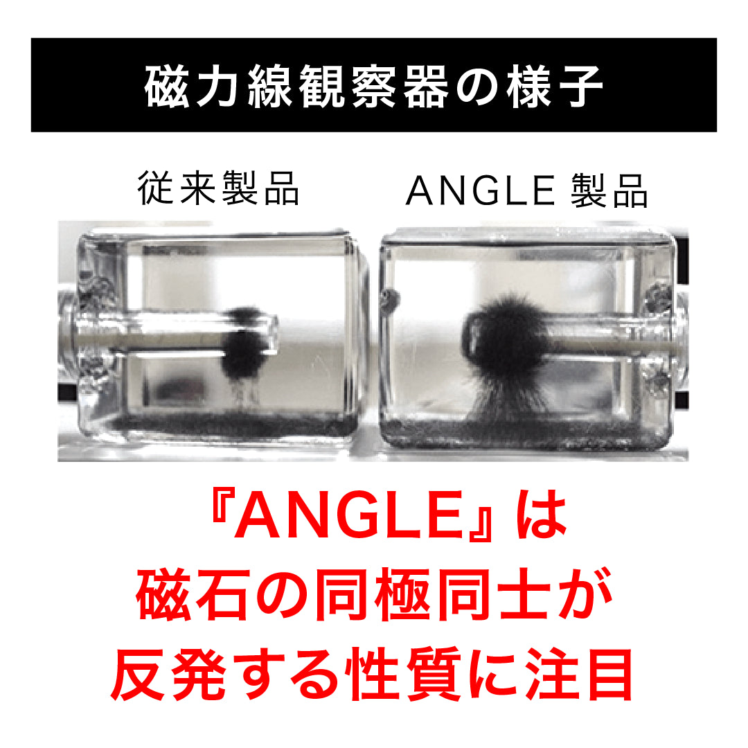 磁気ネックレス ANGLE e.MODEL 01 プラチナ