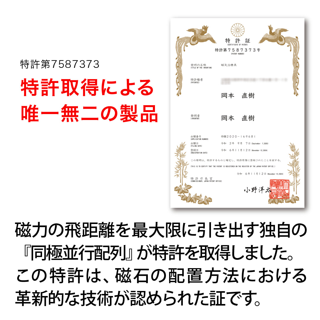 磁気ネックレス ANGLE e.MODEL 02 マットブラック